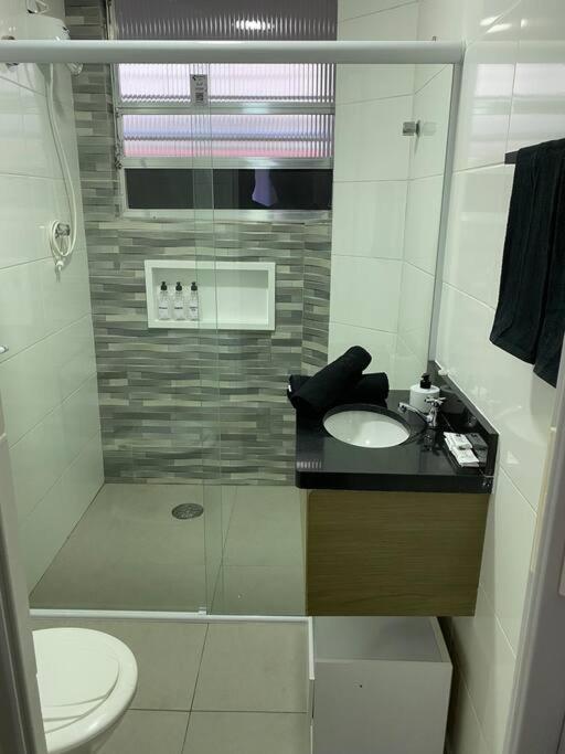 Seu Apartamento Na Praia Praia Grande  Kültér fotó